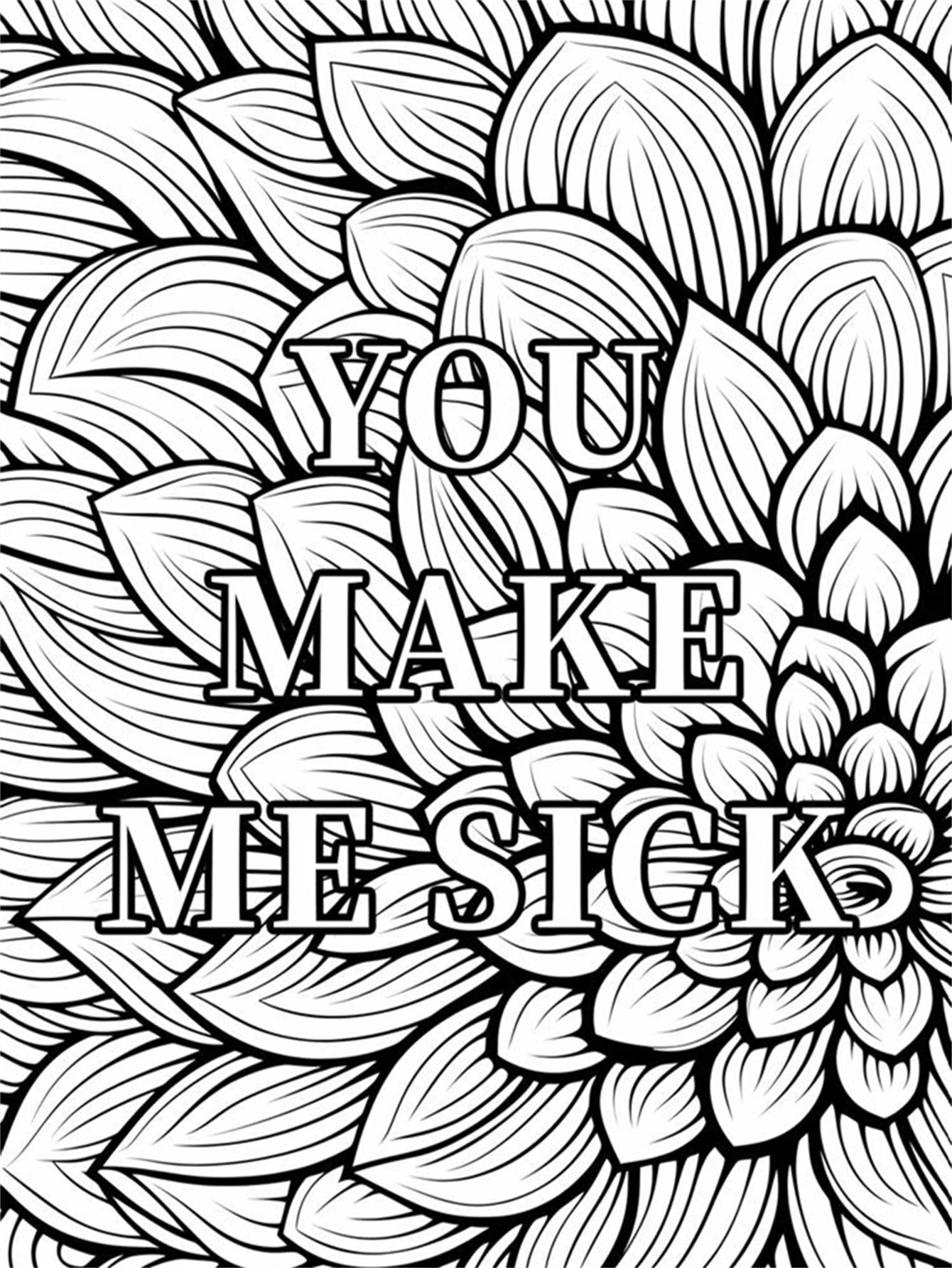 1pc Positive Thoughts Art Coloring Book Gift For Holidays