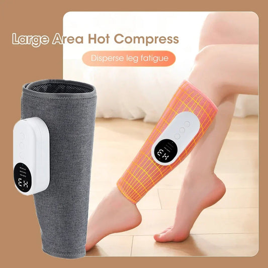Eletric Calf Massager 360 Degree Air Pressure Heated Kneading
