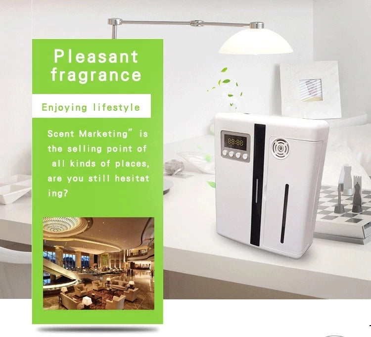 160ml Waterless Scent Diffuser Bluetooth Wall-Mounted Fragrance Machine