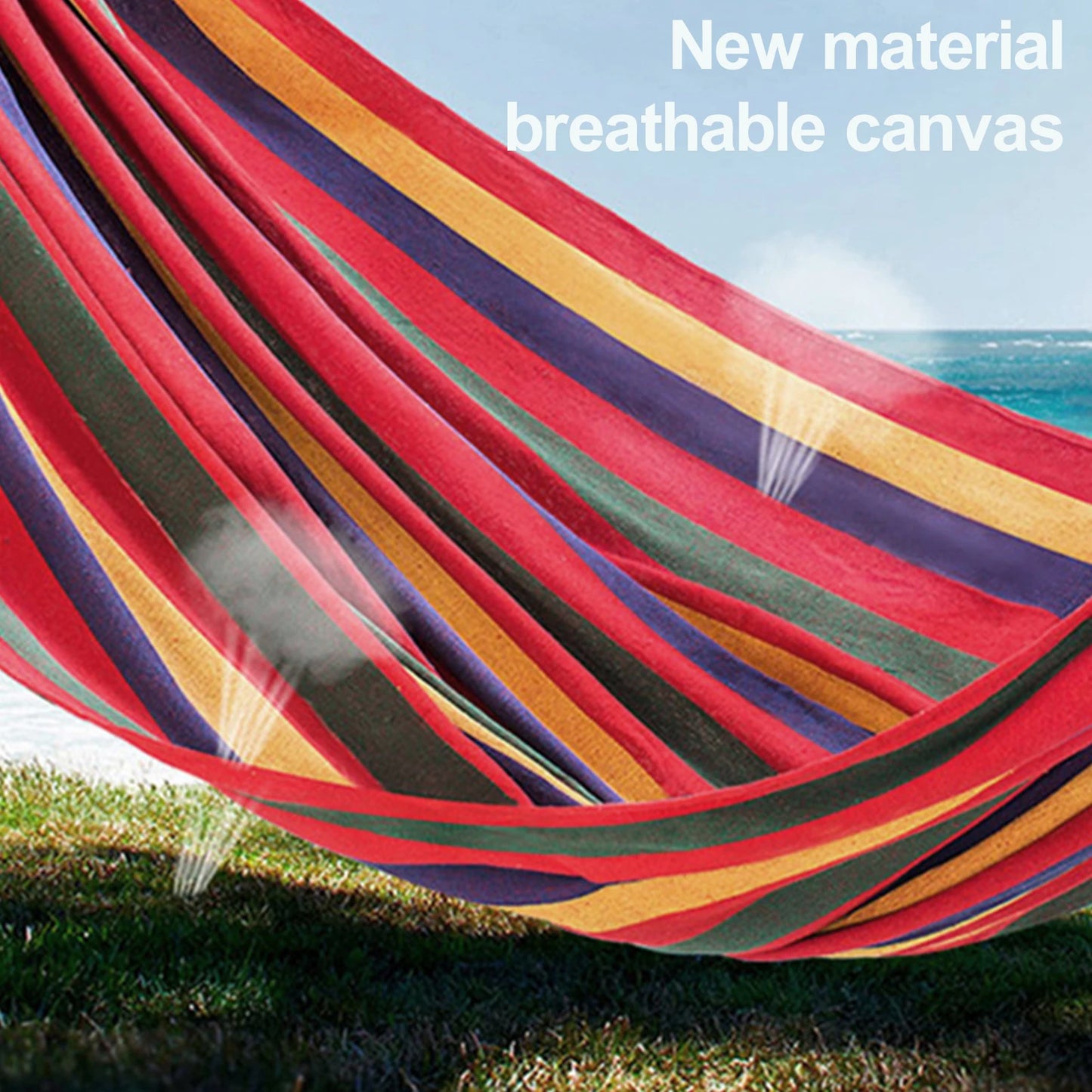 Double Hammock Stand 2-People Set with Carrying Bag