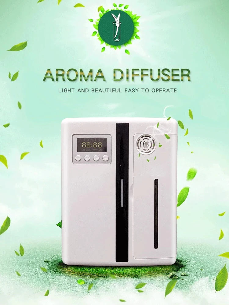 160ml Waterless Scent Diffuser Bluetooth Wall-Mounted Fragrance Machine