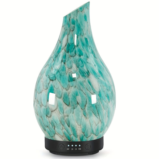 Essential Oil Diffuser 4.06oz Soundwave technology Aromatherapy Diffuser with Handmade Glass,