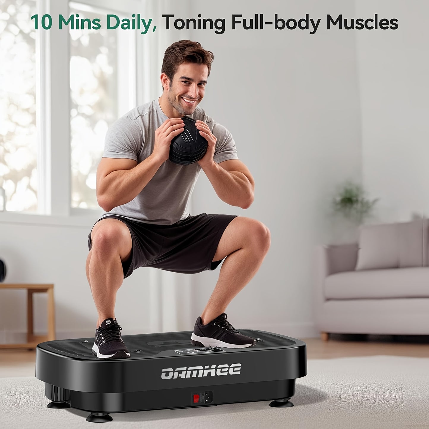 [Whole Body Vibration] Vibration Plate Exercise Machine