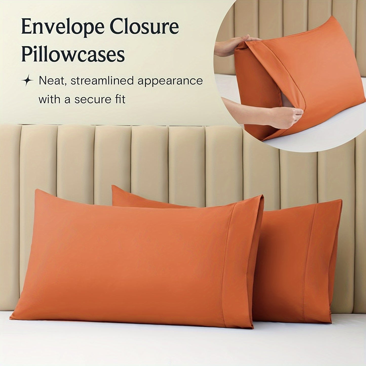 6 Piece Luxury Cooling Sheet Set with Fitted and Flat Sheets