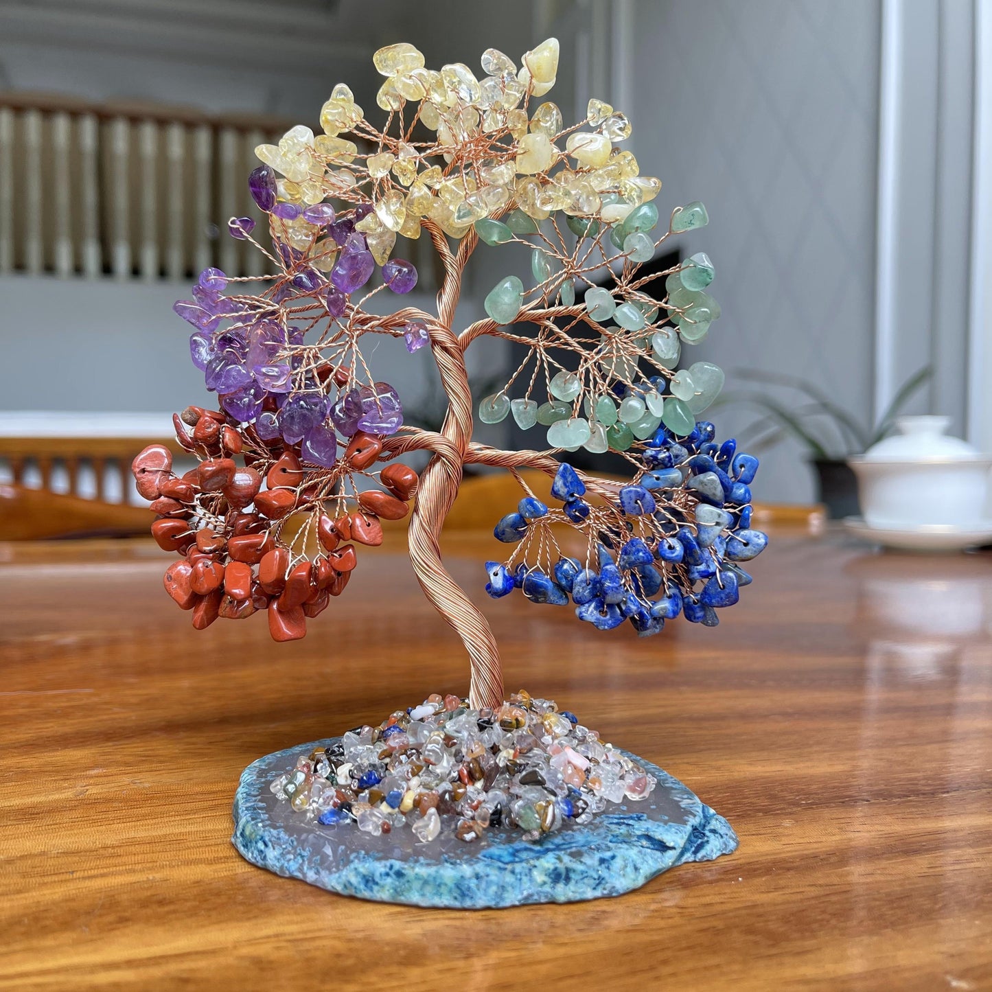 Seven Chakras Gem Tree Crystal Tree of life