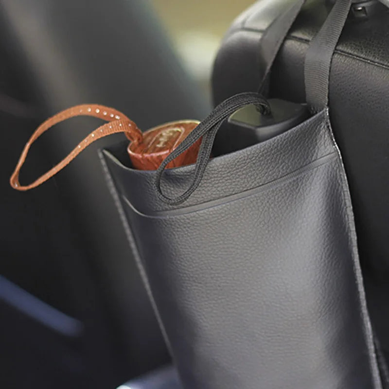 Universal Car Umbrella Storage Bag, Waterproof Seat Back Organizer