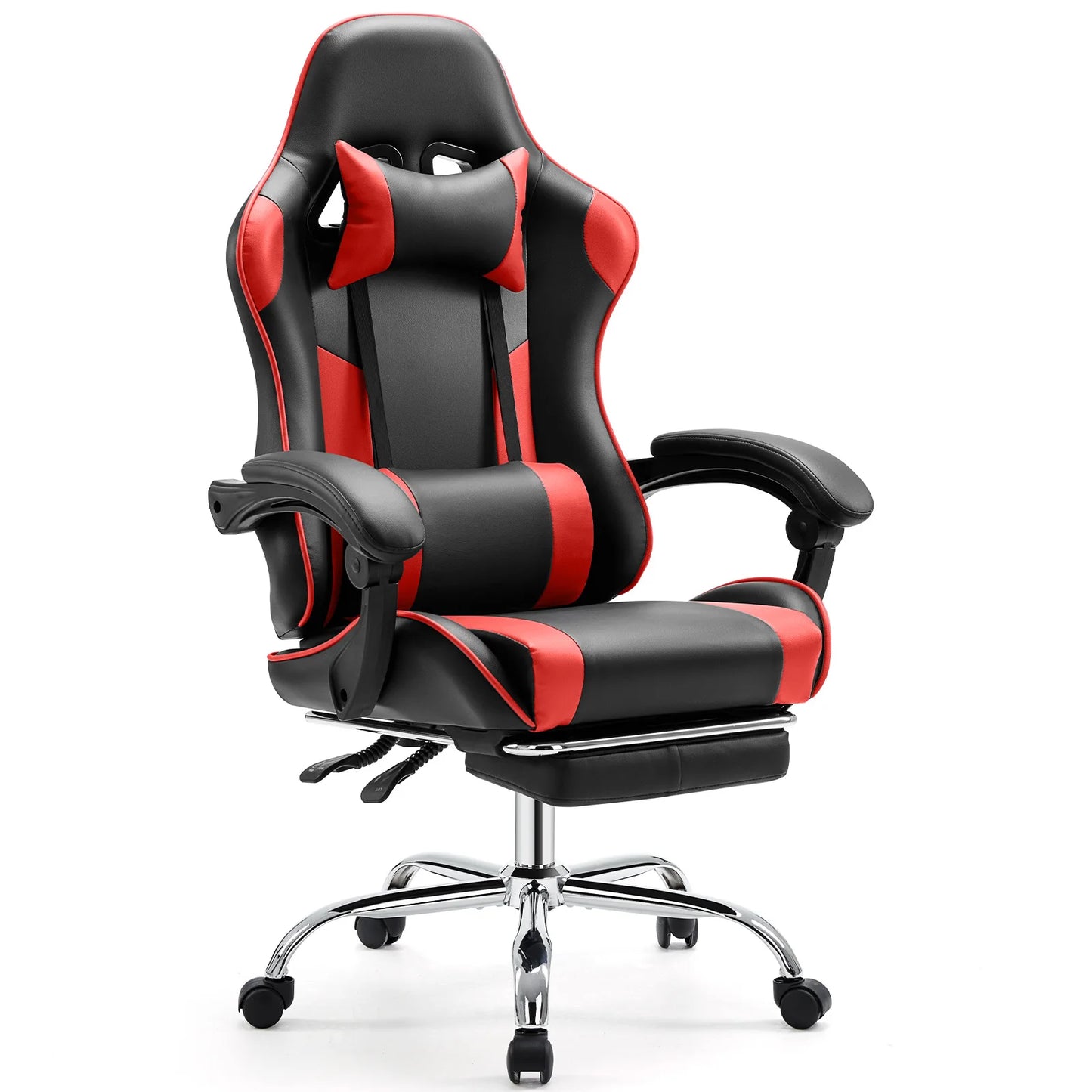 JHK Ergonomic Racing Gaming Chair Adjustable Swivel PU Leather