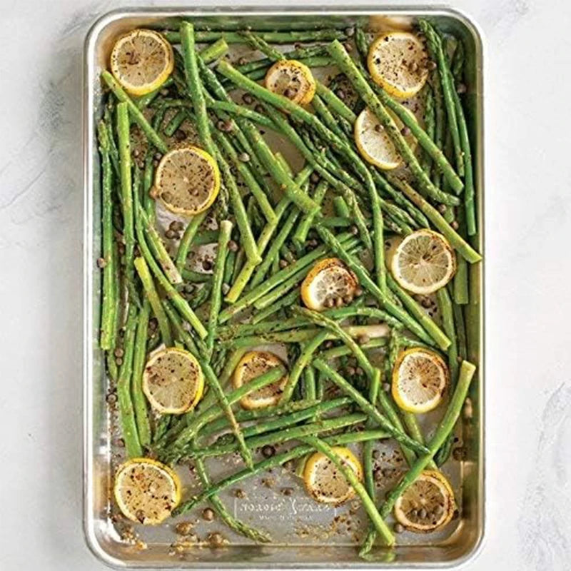 3 Piece Baker's Delight Set + Nordic Ware Natural Aluminum Commercial Large Classic Cookie Sheet