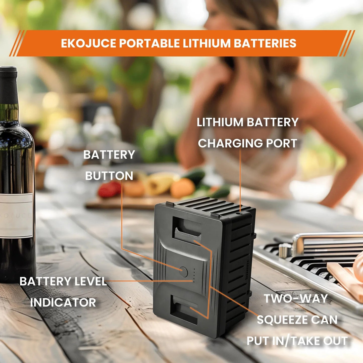 SIMZLIFE Portable Car Refrigerator Battery Mini Fridge 12/24V