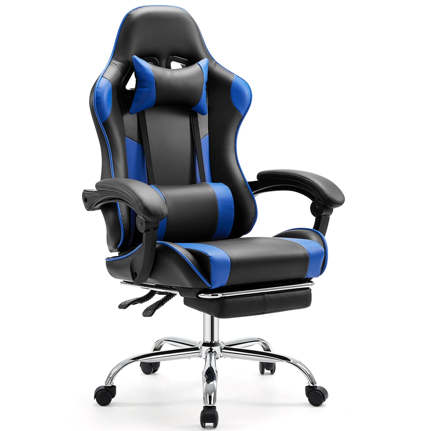 JHK Ergonomic Racing Gaming Chair Adjustable Swivel PU Leather