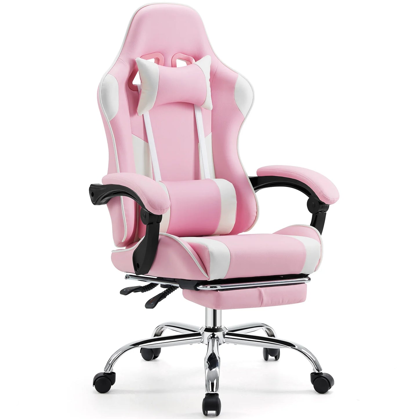 JHK Ergonomic Racing Gaming Chair Adjustable Swivel PU Leather