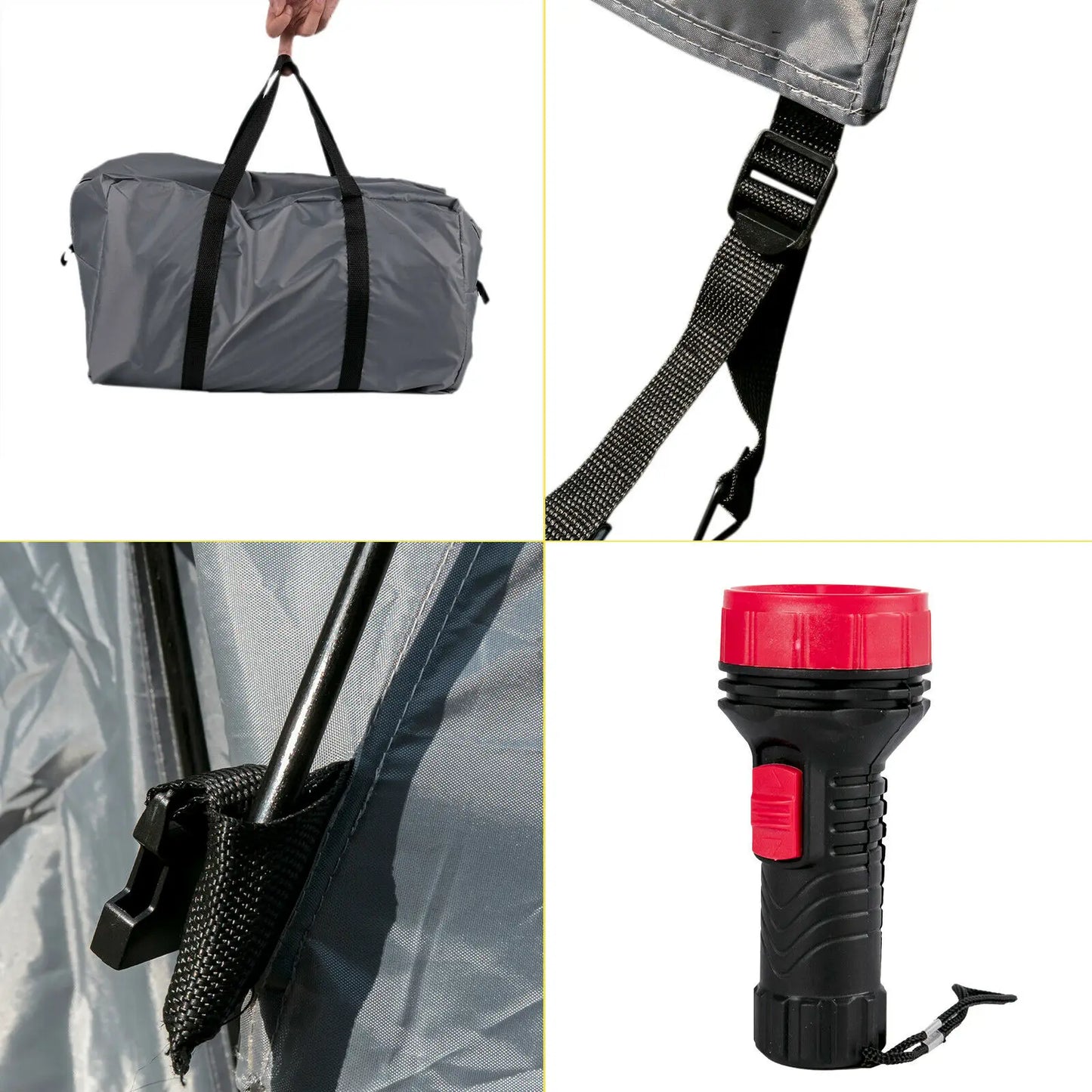 VEVOR 5-8 FT Waterproof Truck Tent Bed for Camping Hiking