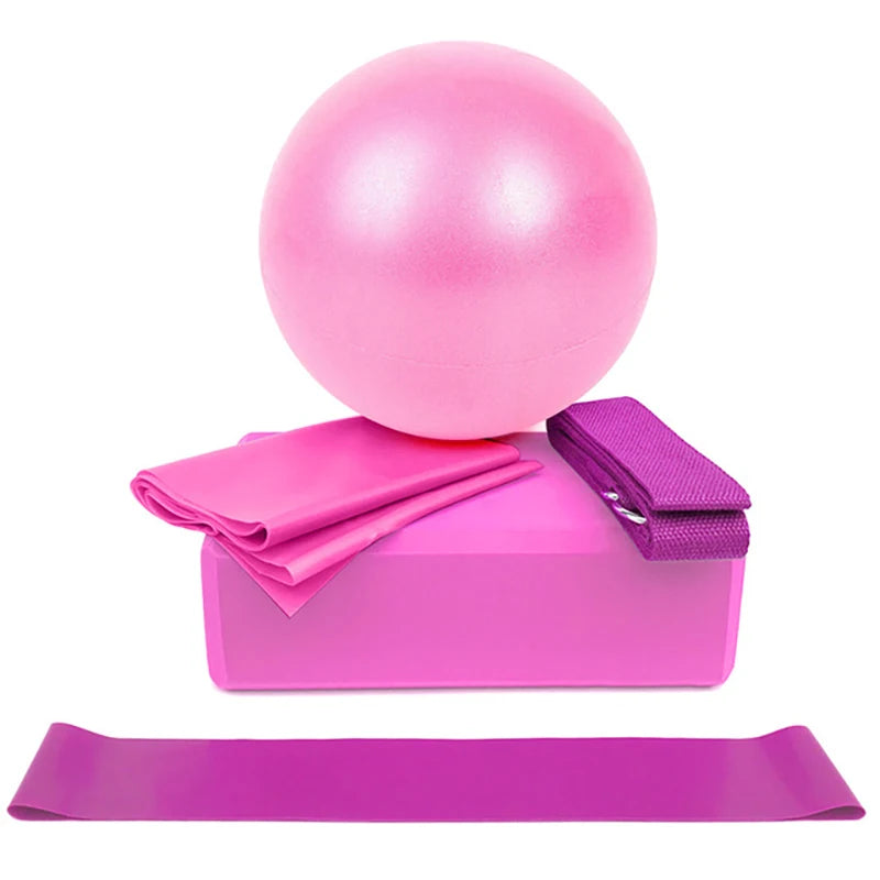 5Pcs Yoga Ball Kits And Sets For Beginner Yoga