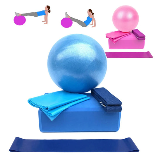 5Pcs Yoga Ball Kits And Sets For Beginner Yoga
