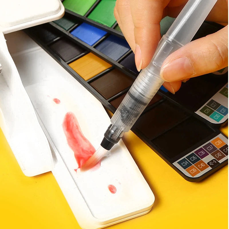 Superior 25 Color Solid Watercolor Paint Set