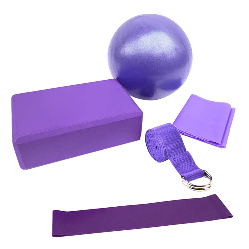 5Pcs Yoga Ball Kits And Sets For Beginner Yoga