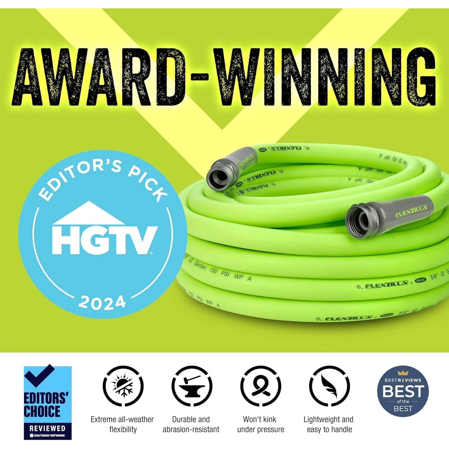 Garden Hose 5/8 in. x 50 ft, Heavy Duty