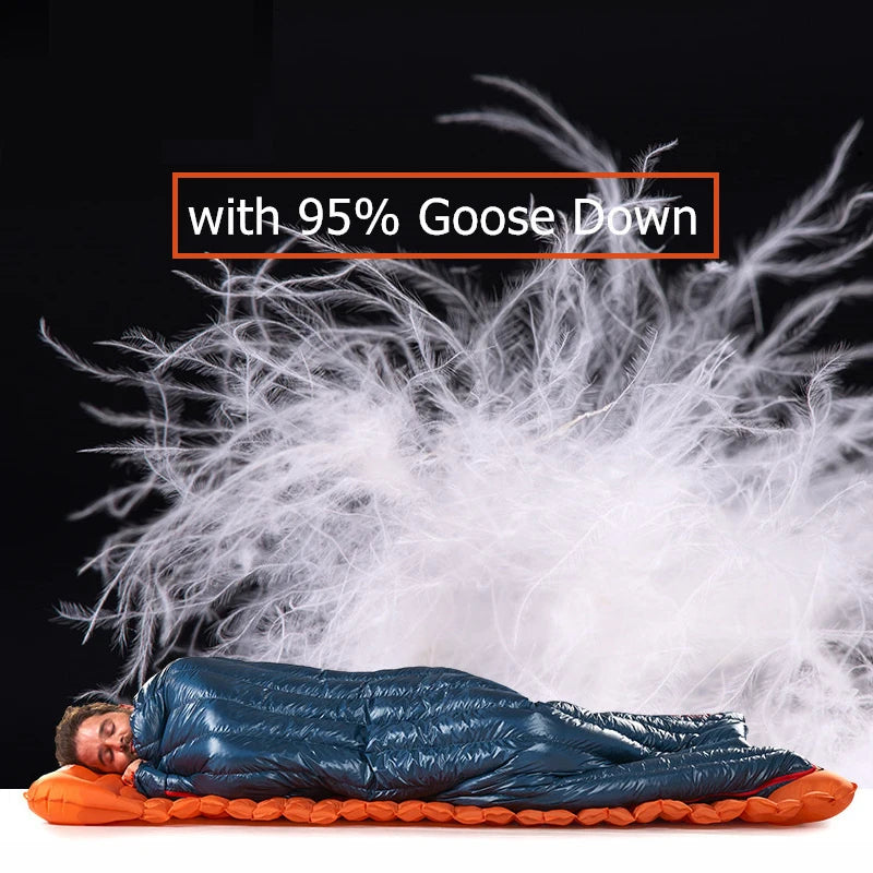 Naturehike Goose Down Sleeping Bag Ultralight Winter Waterproof