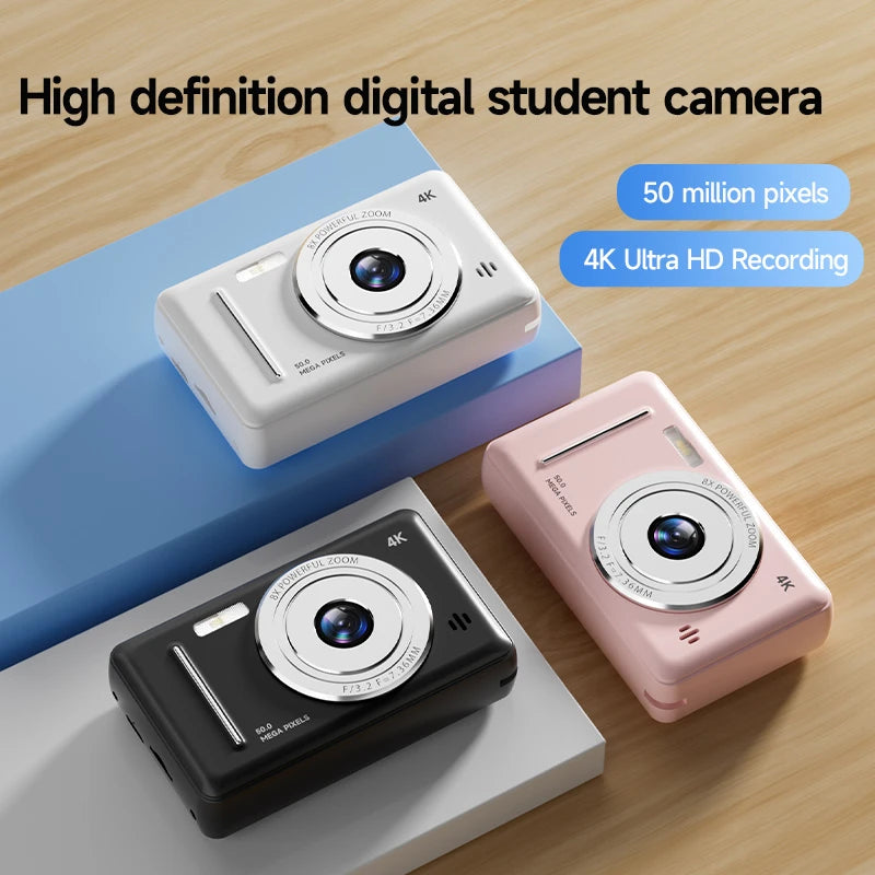 4K Retro CCD Portable Digital Camera
