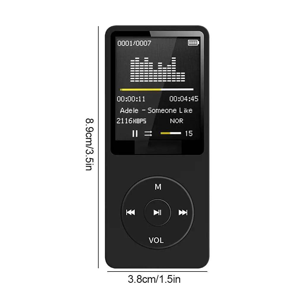 Portable MP3 Player Rechargeable Record Noise Conduction