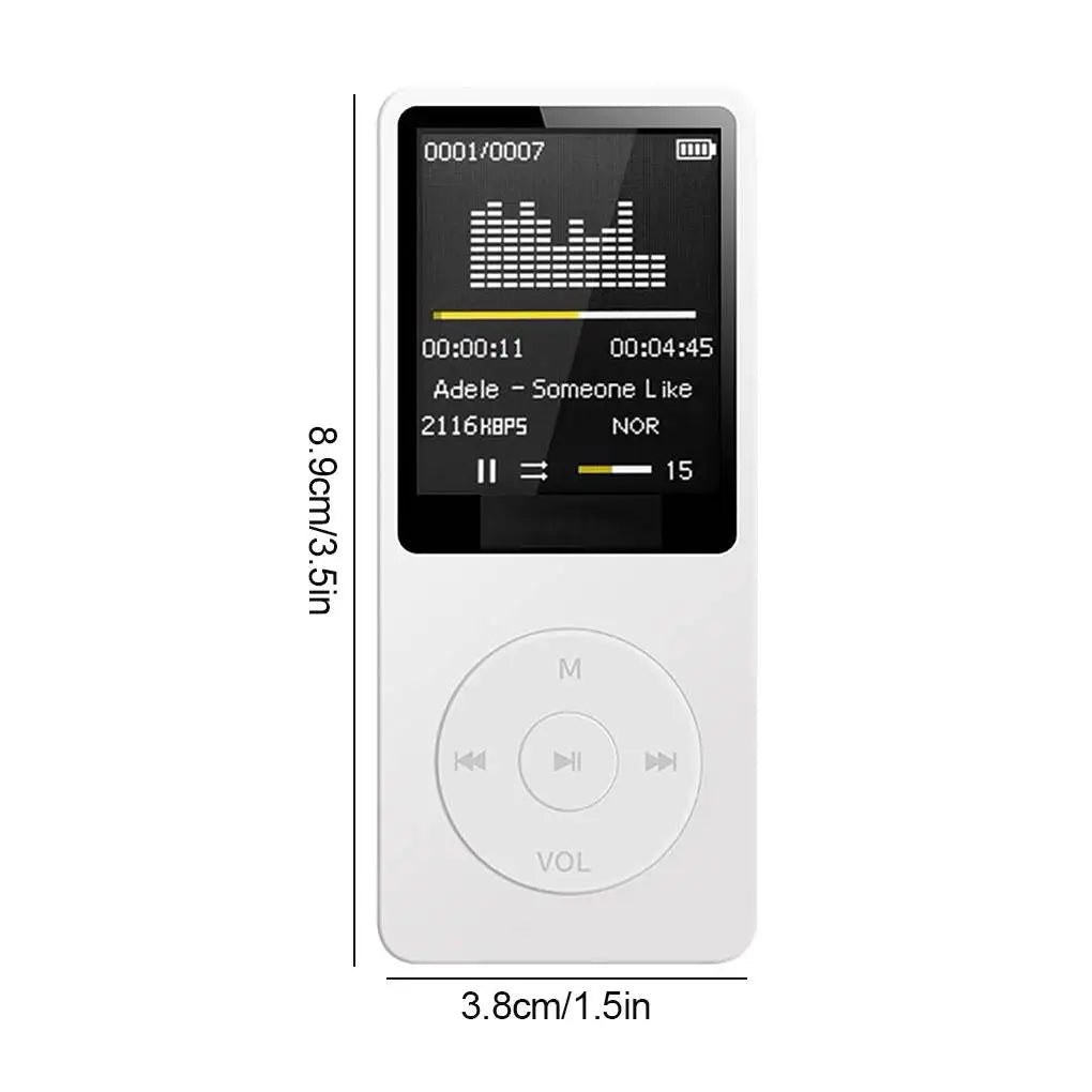 Portable MP3 Player Rechargeable Record Noise Conduction