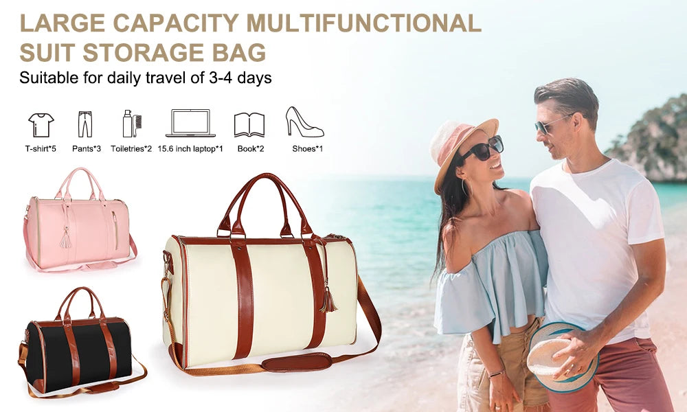 2024 Fashion Large Folding Suit  Travel Bag