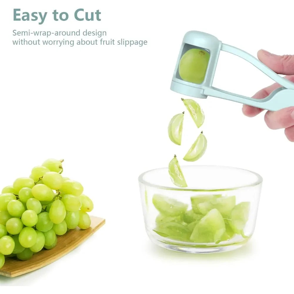 Grape Slicer, Grape Cherry Tomato Strawberry Cutter Tool