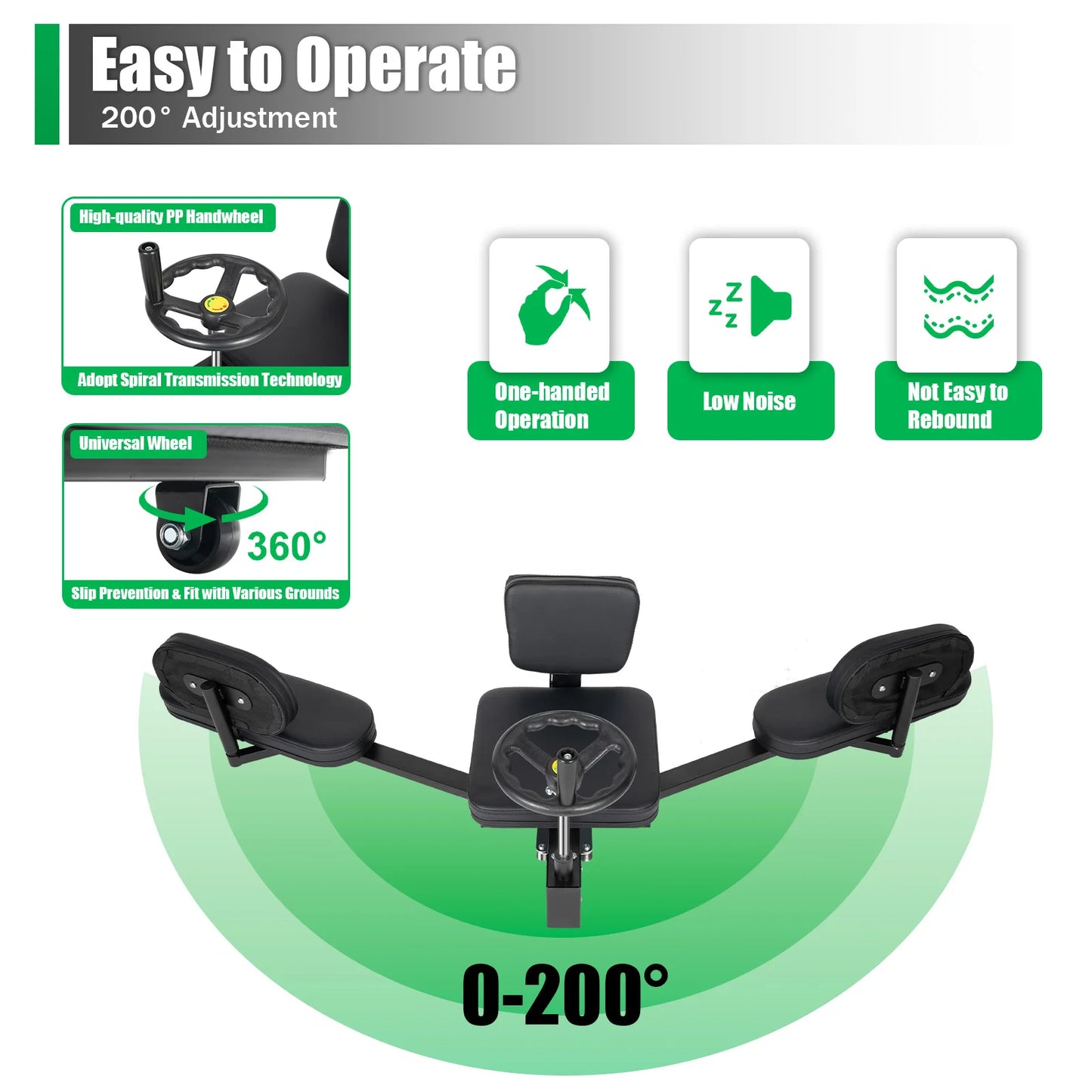 Leg Stretcher Fitness Training Equipment for Ballet Yoga Home Gym