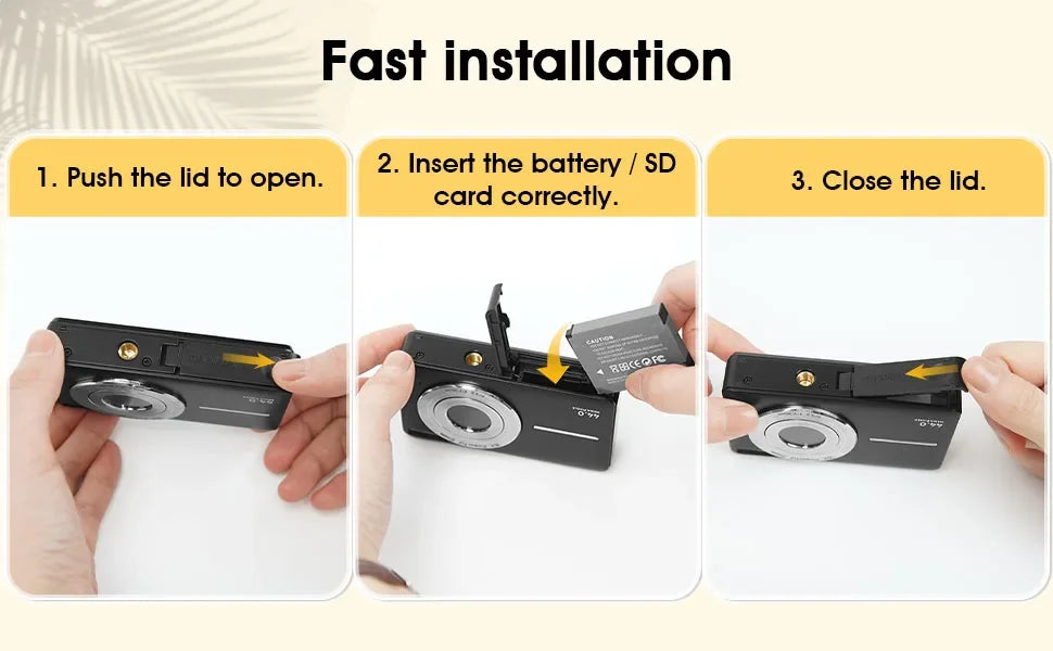HD 1080P Digital Camera - Perfect for Kids and Beginners