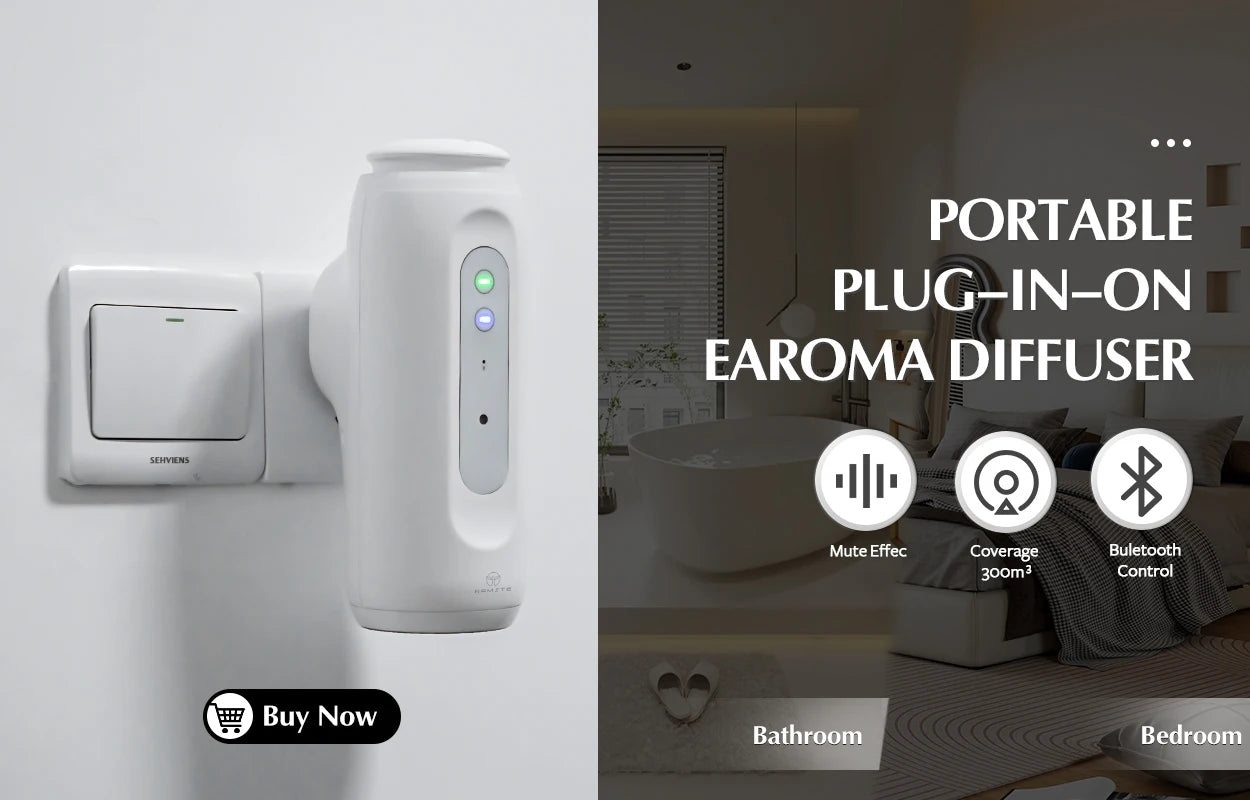 NAMSTE Coverage 500 Cubic Meters Bluetooth Diffuser Hotel Essential Oil Aromatherapy Machine with Monitoring Function and 400 Milliliter Capacity