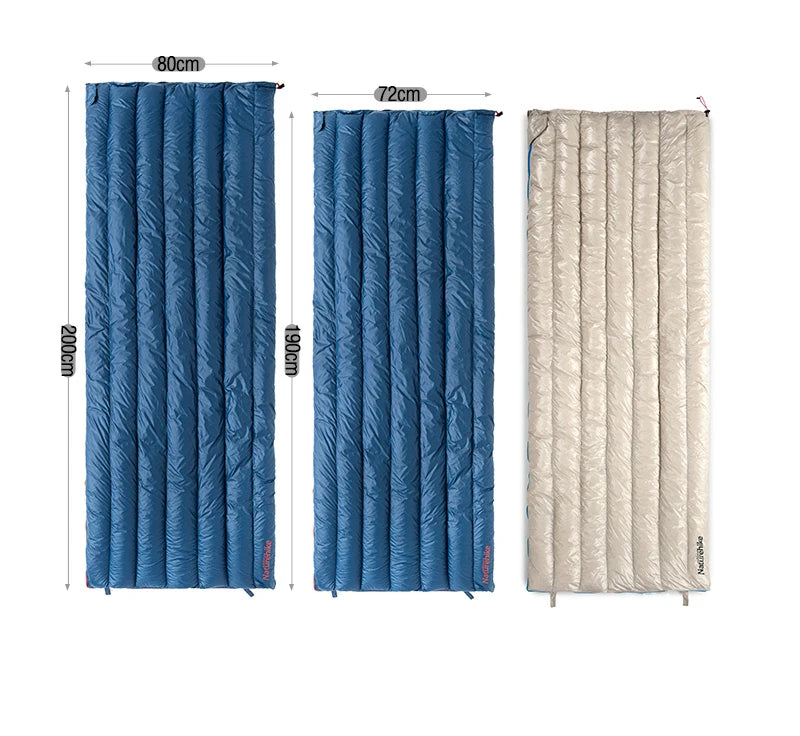 Naturehike Goose Down Sleeping Bag Ultralight Winter Waterproof