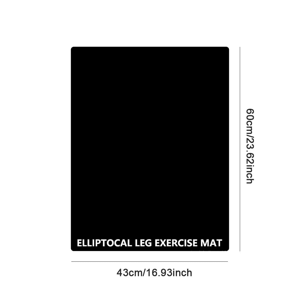 Ellipse Leg Exerciser Machine Mat Enhance Stability for Fitness