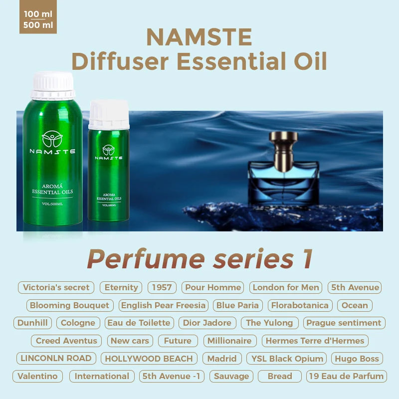 NAMSTE Coverage 500 Cubic Meters Bluetooth Diffuser Hotel Essential Oil Aromatherapy Machine with Monitoring Function and 400 Milliliter Capacity