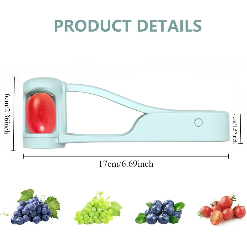 Grape Slicer, Grape Cherry Tomato Strawberry Cutter Tool
