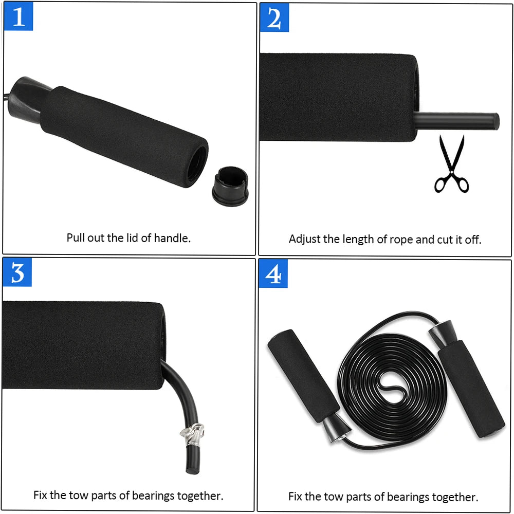 Healthy Abdominal Wheel 5-piece Fitness Equipment Set