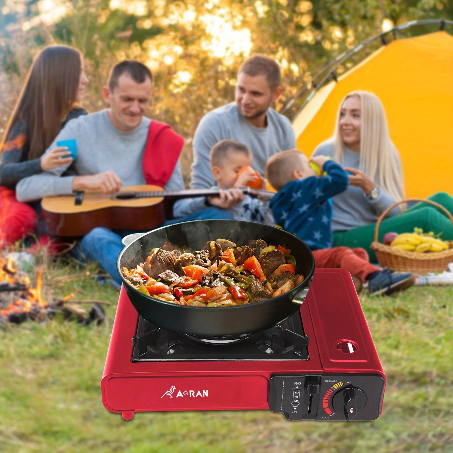 Camping Gas Stove 2900W High Power Outdoor Propane Stove