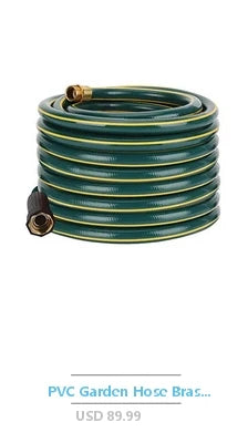 Flat Soaker Hose Garden 100ft 2Pack Cloth Efficient Watering Drip Hoses