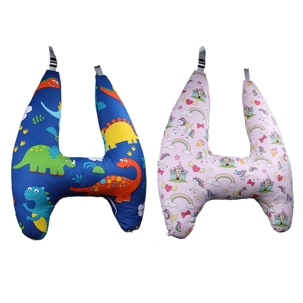 Cartoon Dinosaur Children Car Sleep Headrest Sleeping Pillow