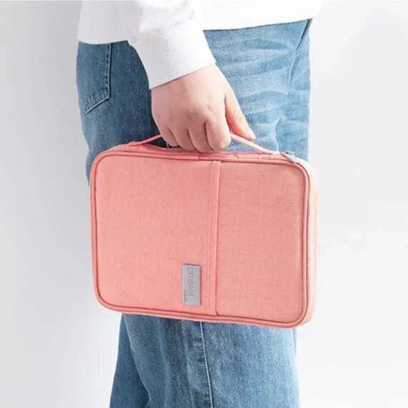 Women Multi-Function Waterproof Travel Passport Holder Cover