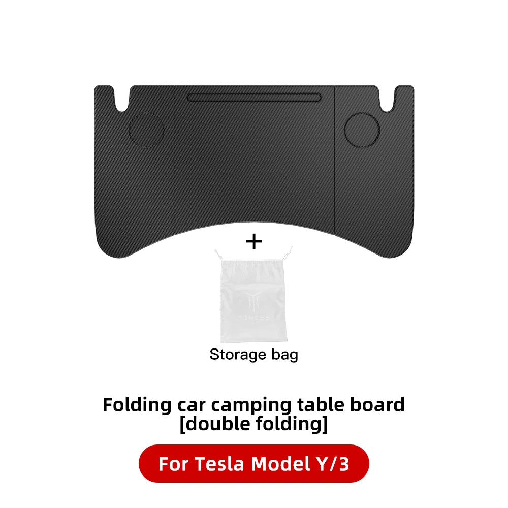 YZ For Tesla Model 3 Y X S 2018-2024 Steering Wheel Laptop Tray