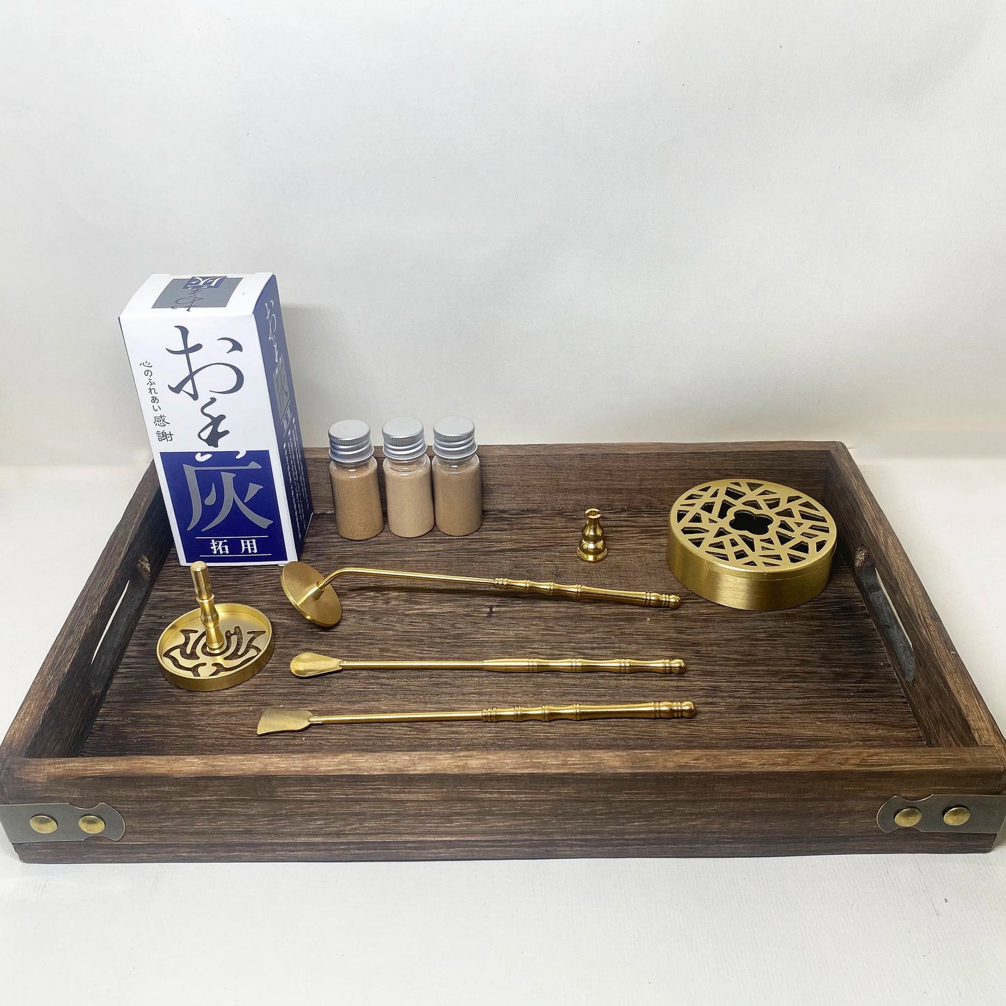 Brass Incense Burner Set