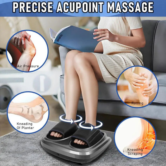 Thermal Heating Foot Massager with Air Compression