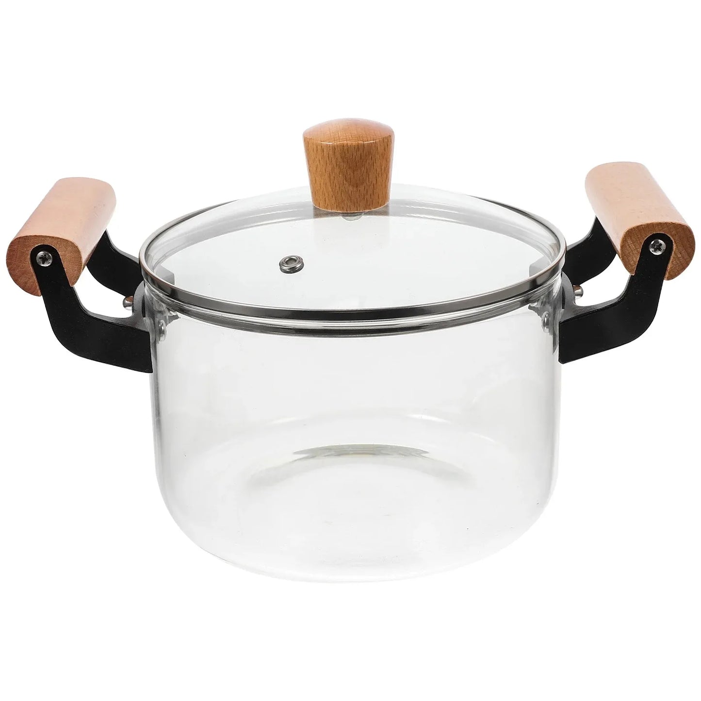 Soup Pot Nonstick Bakeware Sets Glass Stew Pot Lid Utensils