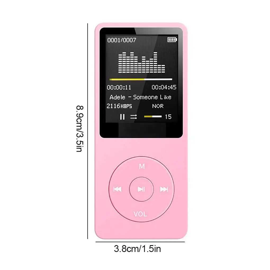 Portable MP3 Player Rechargeable Record Noise Conduction