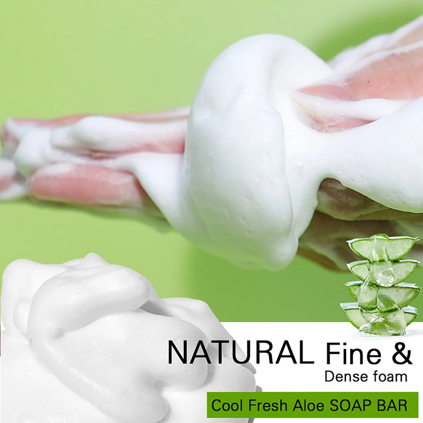 Natural Moisturizing Bath Soap,  Skin Lighten, Vegan, Handmade with Aloe Vera, Remove Acne, Pimples