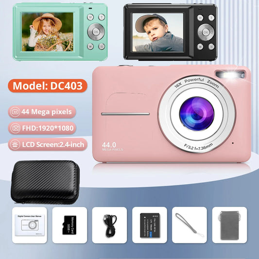 HD 1080P Digital Camera - Perfect for Kids and Beginners