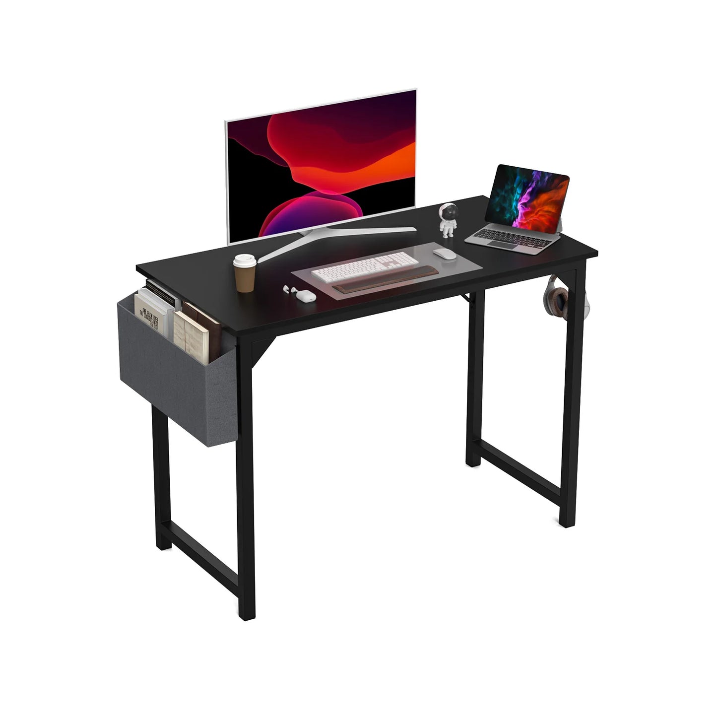 JHK Computer Desk Writing Study Office Gaming Table Compact