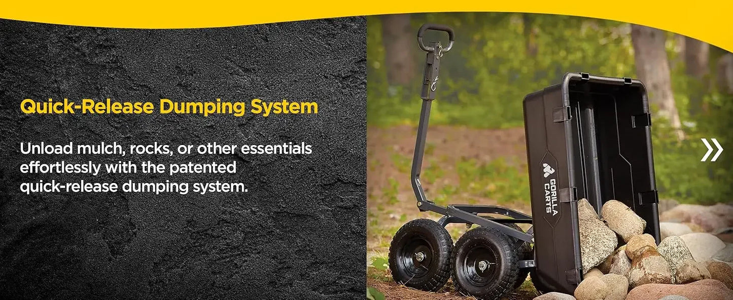 Lawn and Garden Wagon, 1,200 Lb
