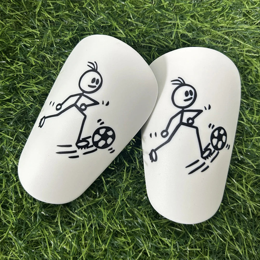 1Pair Soccer Shin Pad Shock Absorber Football Shin Guards Mini Shin Guard Soccer Training Leg Protector for Kids