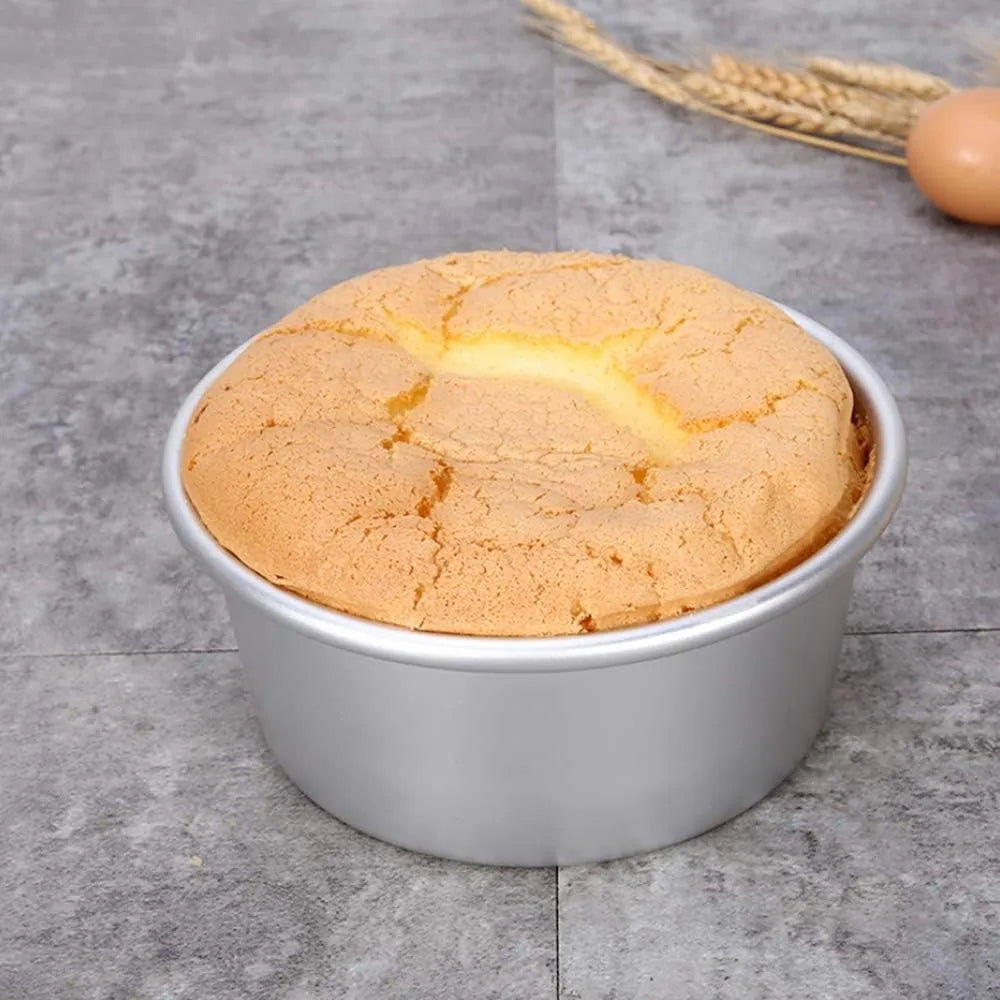 5 Packets of 5 X 2 Round Aluminum Cake Pan Set